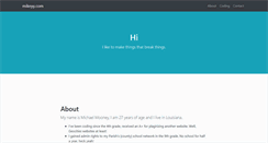Desktop Screenshot of mikeyy.com